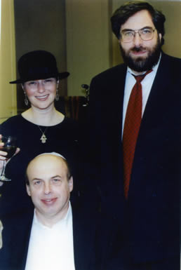Zale Newman with Natan Sharansky